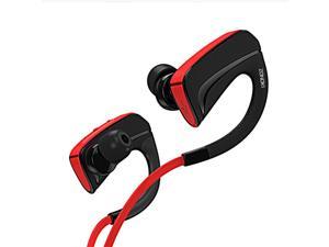 ZONOKI B198 Wireless Sports Magnetic Bluetooth Headset V40 HiFi Headphone Sweatproof earphone with Mic for iphone samsung  Red