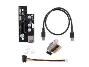 PCI Express Extension Cord PCI-E 1X to 1x/4x/8x/16x Extension Card Adapter Card