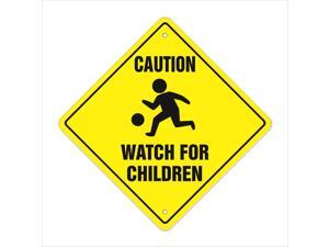Caution Watch For Children Crossing Decal Zone Xing slow playing at play Caution Watch For Children Crossing Decal Zone Xing slow playing at play