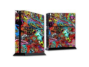 Skin Decal Wrap for Sony PlayStation 4 PS4 Console Acid Trippy