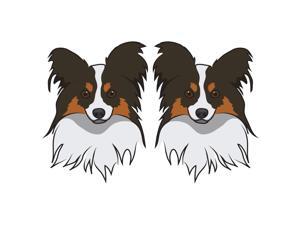 Papillon Dog Decal | Dog Lover Décor Vinyl Sticker Papillon Dog Decal | Dog Lover Décor Vinyl Sticker