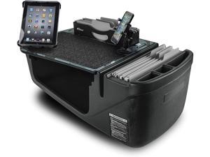 AutoExec AUE06100 Efficiency GripMaster Car Desk Grey Finish with Tablet Mount and Phone Mount 