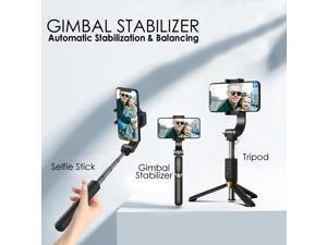 GTS Auto Calibrating SmartPhone Gimbal Stabilizer, Tripod & Selfie Stick w/ Wireless Remote, Vlog YouTube Live Video Stream Stabilizer GTS Auto Calibrating SmartPhone Gimbal Stabilizer, Tripod & Selfie Stick w/ Wireless Remote, Vlog YouTube Live Video Stream Stabilizer