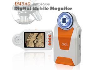 Indigi® Digital Handheld Magnifier Microscope 500x ZOOM Camera & Camcorder Mode
