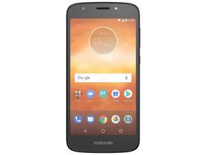 Refurbished: Motorola - Moto E5 Play Cell Phone, 16GB Memory w/o Sim Card (Unlocked) - Black
