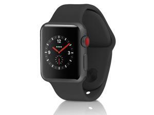 Apple Watch Series 3 38mm Smartwatch (GPS Only, Space Gray Aluminum Case, Black Sport Band) Apple Watch Series 3 38mm Smartwatch (GPS Only, Space Gray Aluminum Case, Black Sport Band)