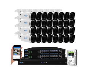 GW Security 32 Channel 4K NVR 6MP IP Security Camera System with (32) x 6MP 2048P 2.8-12mm Varifocal Zoom IP67 Waterproof PoE Cameras 160 Feet Night vision (8TB HDD) GW Security 32 Channel 4K NVR 6MP IP Security Camera System with (32) x 6MP 2048P 2.8-12mm Varifocal Zoom IP67 Waterproof PoE Cameras 160 Feet Night vision (8TB HDD)