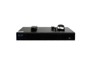 GW 8 Channel H.265/H.264 HDMI Ultra HD 4K NVR (Network Video Recorder) 8 Built-in PoE Ports Compatible with 4K 8MP/5MP/4MP/2MP Realtime ONVIF IP Cameras (No HDD Included, 2x HDD bay, up to 16TB)