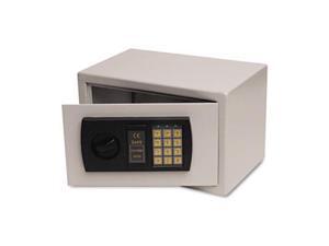 Personal Safe, 0.3 ft3, 12-1/4w x 7-3/4d x 7-3/4h, Light Gray Personal Safe, 0.3 ft3, 12-1/4w x 7-3/4d x 7-3/4h, Light Gray