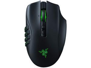 Razer Naga Pro Wireless Gaming Mouse: Interchangeable Side Plate w/ 2, 6, 12 Button Configurations - Focus+ 20K DPI Optical Sensor - Fastest Gaming Mouse Switch - Chroma RGB Lighting
