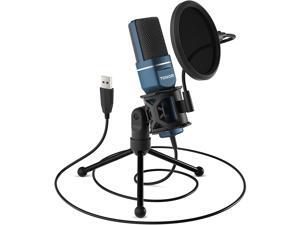 USB Microphone, TONOR Computer Condenser PC Gaming Mic with Tripod Stand & Pop Filter for Streaming, Podcasting, Vocal Recording, Compatible with iMac Laptop Desktop Windows Computer, TC-777 USB Microphone, TONOR Computer Condenser PC Gaming Mic with Tripod Stand & Pop Filter for Streaming, Podcasting, Vocal Recording, Compatible with iMac Laptop Desktop Windows Computer, TC-777