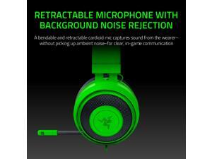 Razer Kraken Tournament Edition THX 7.1 Surround Sound Gaming Headset: Retractable Noise Cancelling Mic - USB DAC - For PC, PS4, PS5 Nintendo Switch, Xbox One, Xbox Series X, & S, Mobile – Green Razer Kraken Tournament Edition THX 7.1 Surround Sound Gaming Headset: Retractable Noise Cancelling Mic - USB DAC - For PC, PS4, PS5 Nintendo Switch, Xbox One, Xbox Series X, & S, Mobile – Green