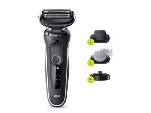Braun Electric Razor for Men, Series 5 5050cs Electric Foil Shaver with Precision Beard Trimmer, Body Groomer, Rechargeable, Wet & Dry with EasyClean and Charging Stand Braun Electric Razor for Men, Series 5 5050cs Electric Foil Shaver with Precision Beard Trimmer, Body Groomer, Rechargeable, Wet & Dry with EasyClean and Charging Stand