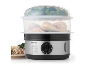 Aroma AFS-186 5 qt. Stainless Steel Food Steamer Aroma AFS-186 5 qt. Stainless Steel Food Steamer