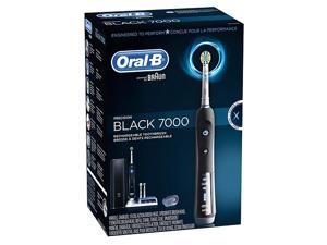 Oral-B Black 7000 SmartSeries Electric Rechargeable Power Toothbrush Powered by Braun