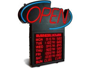 Business Hours 20" OPEN Sign Business Hours 20" OPEN Sign