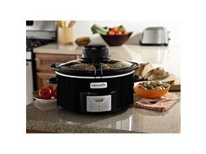 Crock-Pot 6-quart iStir Automatic Stirring Slow Cooker Color Black