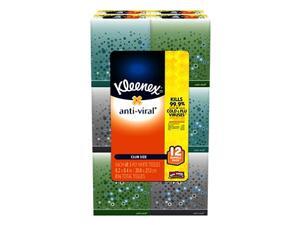 Kleenex Anti-Viral 3-Ply Facial Tissue 12 pk. Kleenex Anti-Viral 3-Ply Facial Tissue 12 pk.