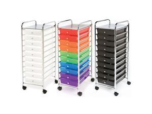 Seville 10 Drawer Cart - Available in Black Seville 10 Drawer Cart - Available in Black