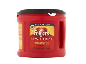 Folgers Coffee Classic Roast Ground 30.5 oz Canister 20421EA Folgers Coffee Classic Roast Ground 30.5 oz Canister 20421EA