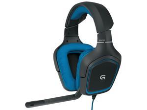 Logitech G430 7.1 DTS Headphone: X and Dolby Surround Sound Gaming Headset for PC, Playstation 4 – On-Cable Controls – Sports-Performance Ear Pads – Rotating Ear Cups