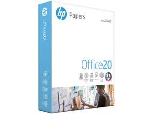 HP Printer Paper, Office20 Paper 8.5 x 11 Paper Letter Size 92 Bright - 1 Ream / 500 Sheets - 172160R HP Printer Paper, Office20 Paper 8.5 x 11 Paper Letter Size 92 Bright - 1 Ream / 500 Sheets - 172160R