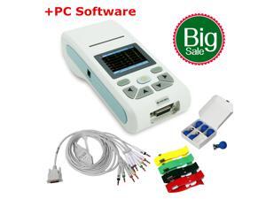 CONTEC ECG90A Handheld 12-lead ECG machine 12 channel Electrocardiograph,Touch screen,USB+PC software CONTEC ECG90A Handheld 12-lead ECG machine 12 channel Electrocardiograph,Touch screen,USB+PC software