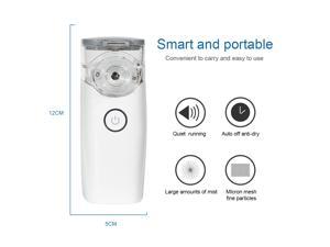 NE-M01 Portable Ultrasonic Nebulizer Machine Handheld Inhaler with 2 masks adult/kids