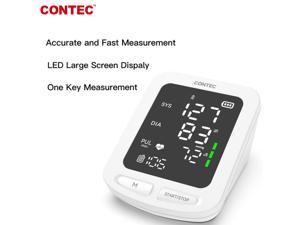 Contec LED Big Screen Blood Pressure Monitor  CONTEC08E Adult Cuff One Key Measurement Bulk storage