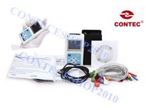 FDA CE CONTEC TLC5000 Dynamic ECG Holter, 12-Channel 24hour ECG EKG Recorder,Synchro PC Analysis.color OLED