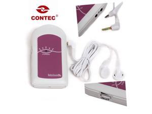 CONTEC HOT sale PINK pocket prenatal Fetal Doppler,Baby heart rate Monitor,Gel,use for pregnant after 12 weeks,FDA approved