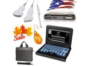 CONTEC Full Digital Portable Ultrasound Scanner Machine Systems Laptop Notebook with 3 Probes,Convex/Linear/Transvaginal CONTEC Full Digital Portable Ultrasound Scanner Machine Systems Laptop Notebook with 3 Probes,Convex/Linear/Transvaginal