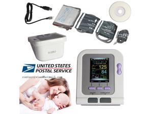 CONTEC 08A FDA Approved Fully Automatic Digital Upper Arm Blood Pressure Monitor Adult, Child, Pediatric Modes & 4 Cuffs CONTEC 08A FDA Approved Fully Automatic Digital Upper Arm Blood Pressure Monitor Adult, Child, Pediatric Modes & 4 Cuffs