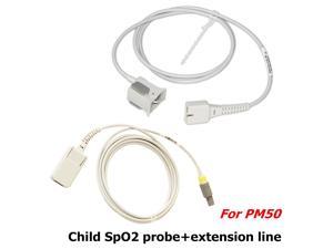 Pediatric/Child SpO2 probe blood oxygen sensor compatible for CONTEC PM50 Patient Monitor