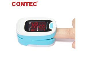 CONTEC Finger Pulse Oximeter LED Blood Oxygen Saturation Monitor Heart Rate Monitor