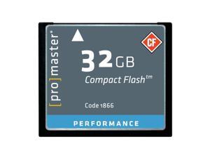 Promaster Performance 32GB Compact Flash Card, 150X Promaster Performance 32GB Compact Flash Card, 150X