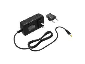 HQRP AC Adapter Compatible with ION Road Rocker Compact Portable Speaker System Power Supply Cord Adaptor Euro Plug Adapter