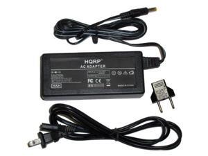 HQRP AC Adapter//Power Supply Compatible with Panasonic PV-GS34PKG PV-GS35 PV-GS36 PV-GS39 PV-GS59 Camcorder with USA Cord /& Euro Plug Adapter