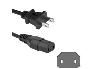 HQRP 10ft AC Power Cord fits NordicTrack 179481 NTEL79060 NTEL79064 NTEL79063 NTEL79062 NTEL79061 Audiostrider 990 Elliptical Mains Cable 