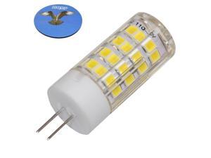 HQRP G8 Bi-Pin 17 LEDs Light Bulb SMD 2835 Cool White for GE Over The Stove Microwave Oven Plus Coaster
