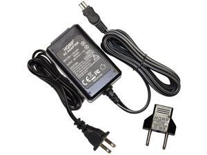 HQRP Replacement AC Adapter//Charger for Sony HandyCam DCR-DVD650 DCR-PJ6 DCR-SX22 DCRDVD650 Camcorder with USA Cord /& Euro Plug Adapter