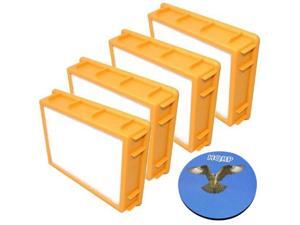 HQRP 4-Pack HEPA Filter for Eureka Boss SmartVac 4870 / 4870MZ / 4870SZ / 4870T / 4870SZX / 4870D / 4870RZ / 4870GZX / 4870HZ / 4870HZ-1 / 4870HZX Upright Vac Vacuum Cleaner + HQRP Coaster HQRP 4-Pack HEPA Filter for Eureka Boss SmartVac 4870 / 4870MZ / 4870SZ / 4870T / 4870SZX / 4870D / 4870RZ / 4870GZX / 4870HZ / 4870HZ-1 / 4870HZX Upright Vac Vacuum Cleaner + HQRP Coaster