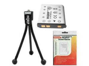 HQRP LI-40B / LI-42B Replacement Lithium Ion Battery for OLYMPUS Digital Camera - Stylus 700 / 710 / 720SW / IR-300 / D-630 + HQRP LCD Screen Protector & Mini Tripod HQRP LI-40B / LI-42B Replacement Lithium Ion Battery for OLYMPUS Digital Camera - Stylus 700 / 710 / 720SW / IR-300 / D-630 + HQRP LCD Screen Protector & Mini Tripod