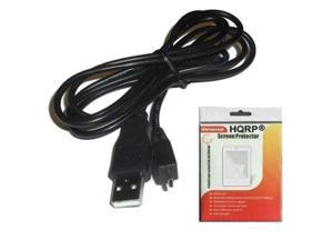 Z1275 HQRP USB Data Cable Cord for KODAK EasyShare Z915 Z812 IS Z1085 IS 