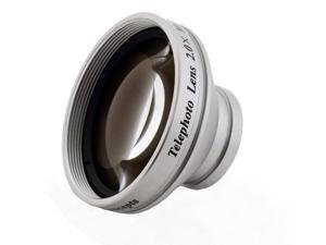 3 Piece Lens Filter Kit Multi-Threaded 37mm Canon VIXIA HF200 High Grade Multi-Coated + Nwv Direct Microfiber Cleaning Cloth.