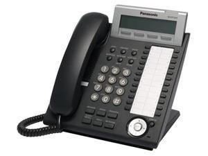 Panasonic KX-DT343-B-R Digital Corded Phone W/ 3-Line Backlit LCD Display And Bluetooth Module Compatibility