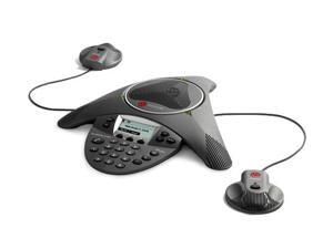 Polycom 2200-15600-001 w/ EX Mics SoundStation IP 6000 Conference Phone POE Polycom 2200-15600-001 w/ EX Mics SoundStation IP 6000 Conference Phone POE