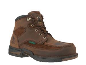 GEORGIA G7403 6" WP Athens Moc-Toe Brown Shoes Mens 11 GEORGIA G7403 6" WP Athens Moc-Toe Brown Shoes Mens 11