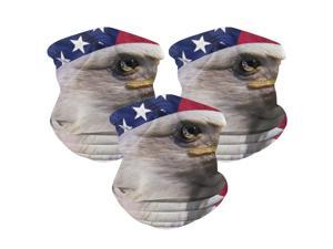 3pcs Microfiber American flag Outdoor headband scarf set men and women sun protection sports riding magic face scarf head wrap fishing cover 3pcs Microfiber American flag Outdoor headband scarf set men and women sun protection sports riding magic face scarf head wrap fishing cover