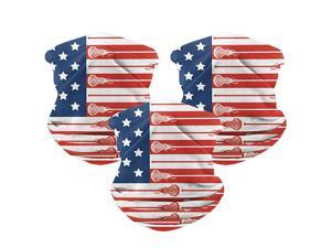 3pcs Microfiber American flag Outdoor headband scarf set men and women sun protection sports riding magic face scarf head wrap fishing cover 3pcs Microfiber American flag Outdoor headband scarf set men and women sun protection sports riding magic face scarf head wrap fishing cover